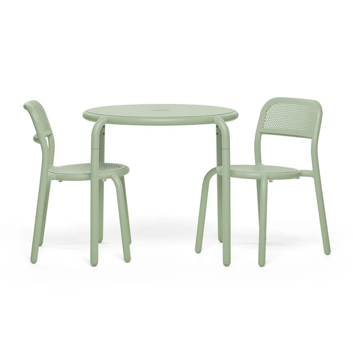 Fatboy - Toní Bistrotisch   Stuhl, mist green (3er-Set)