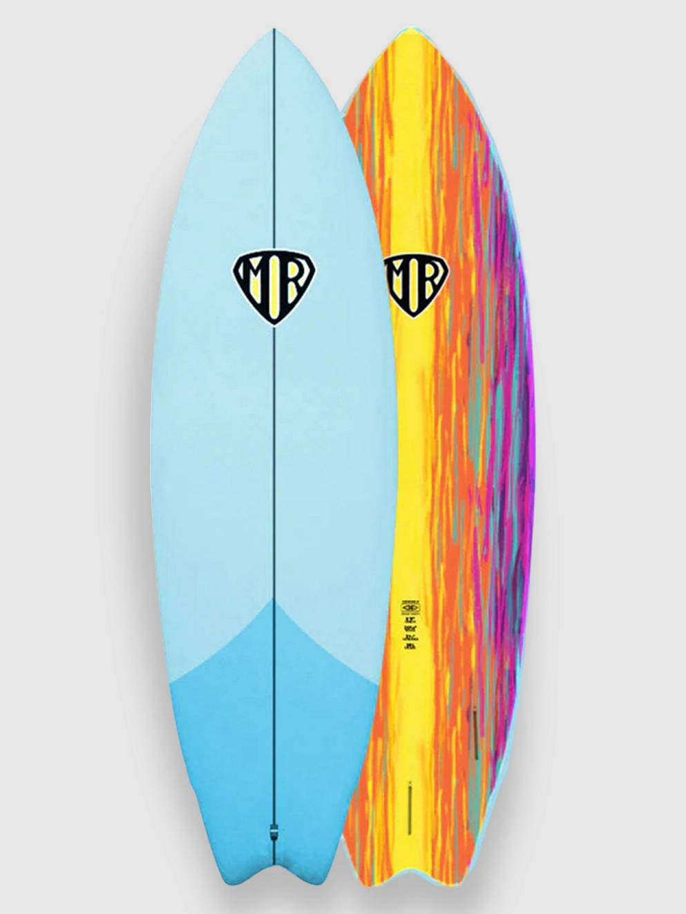 Ocean & Earth Mr Epoxy Soft Super Twin 6'8 Surfboard blue