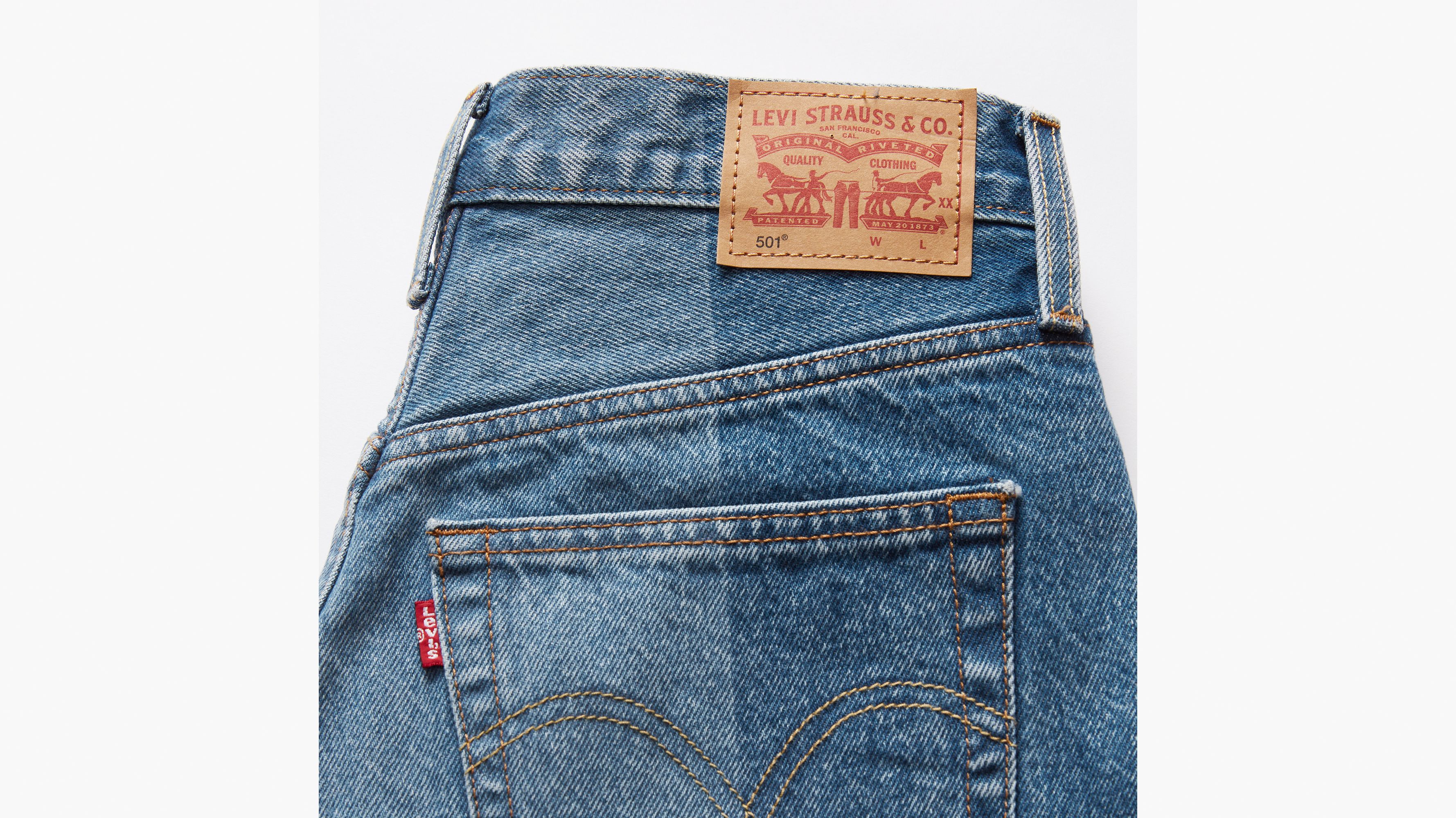 Short 501® mi-cuisse - Laser Craft Short - Bleu