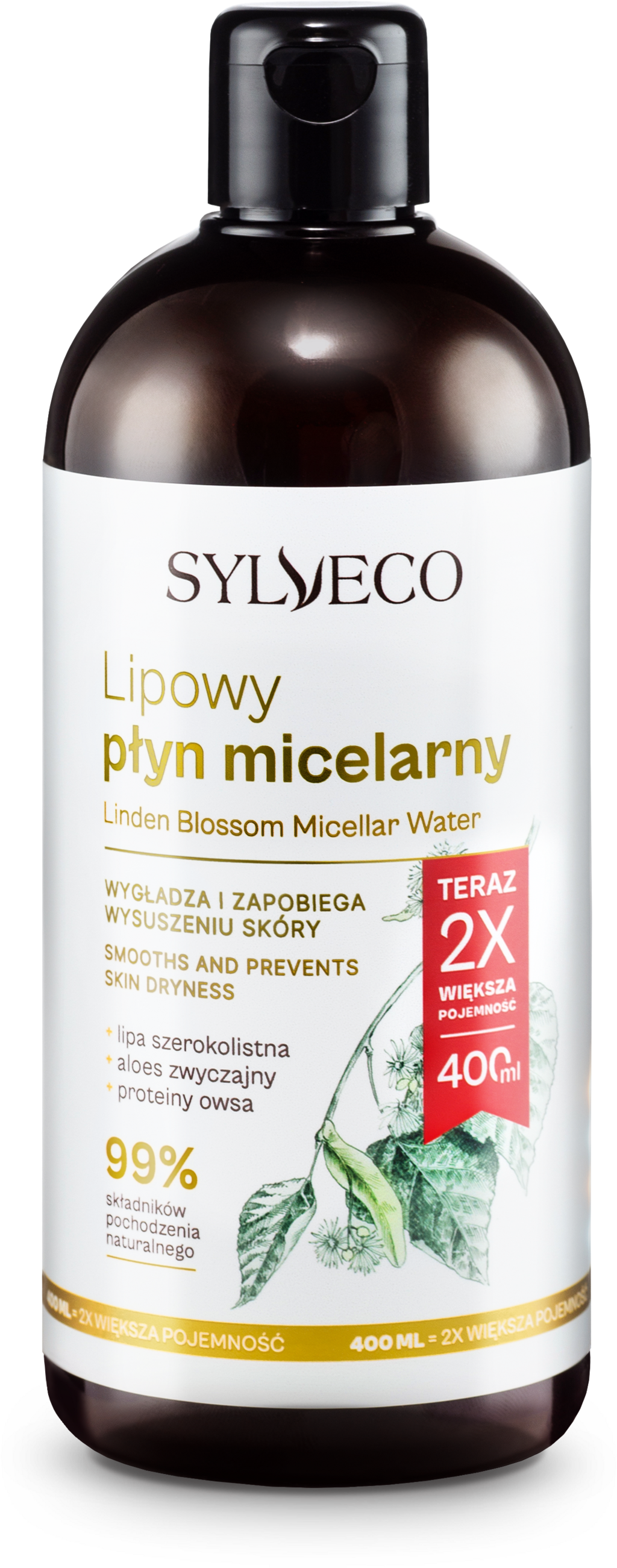 Sylveco  Linden Blossom Micellar Water, 400 ml