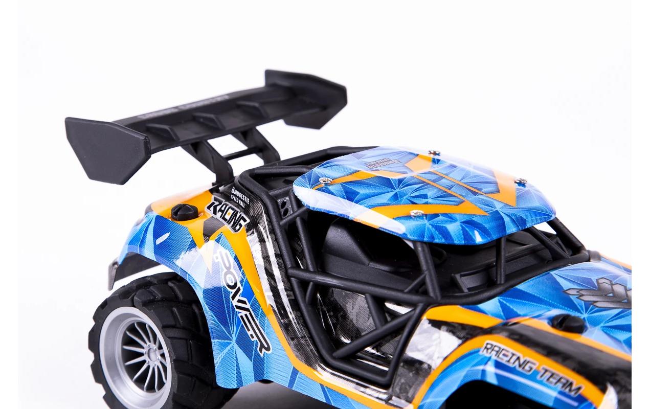 Buggy Speed Racing Blau/Orange, 1:18Akku-Betriebenes RC Auto für Kinder ab 6 Jahren