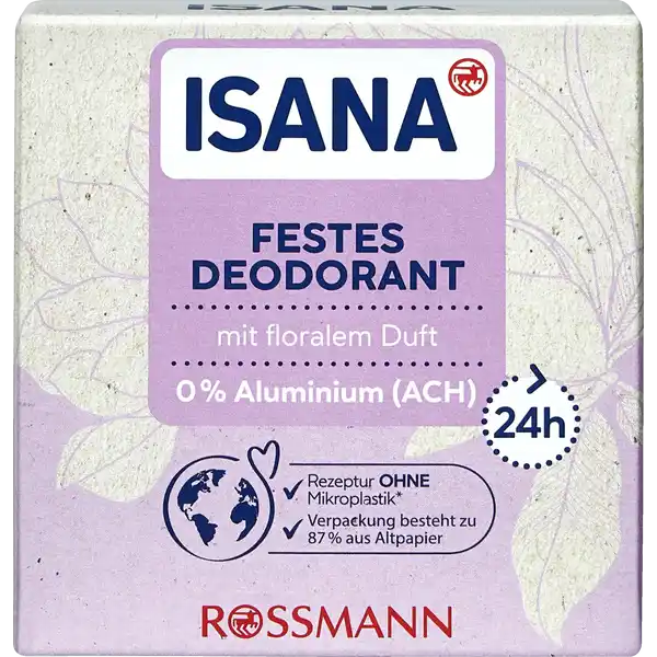 Festes Deodorant mit floralem Duft