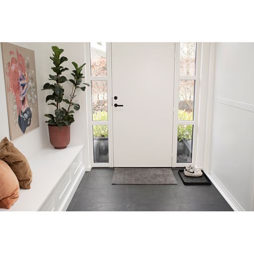 Tica Copenhagen Unicolor Gulvtæppe, Steelgrey, 60x90 cm