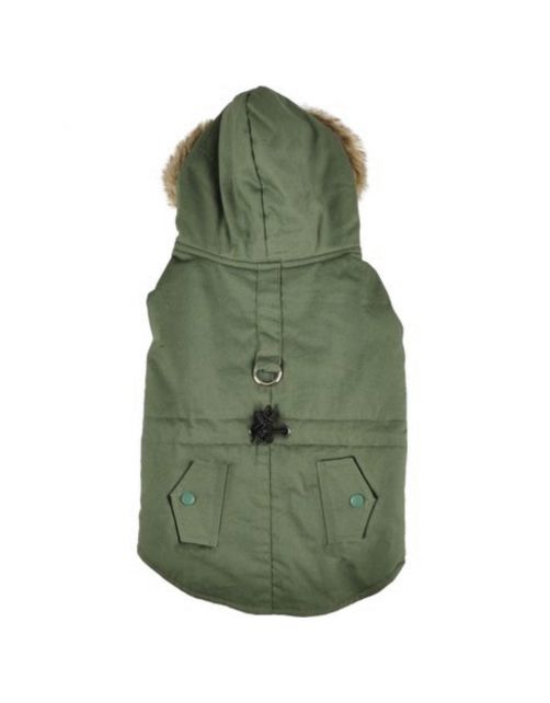 Flamingo Winterjas Lennox Groen - Hondenkleding