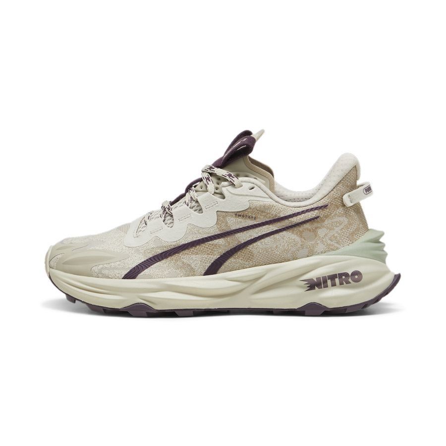 PUMA Chaussures de Running Fast-Trac Nitro 3 - Sable/Oak Branch/Midnight Plum Femme
