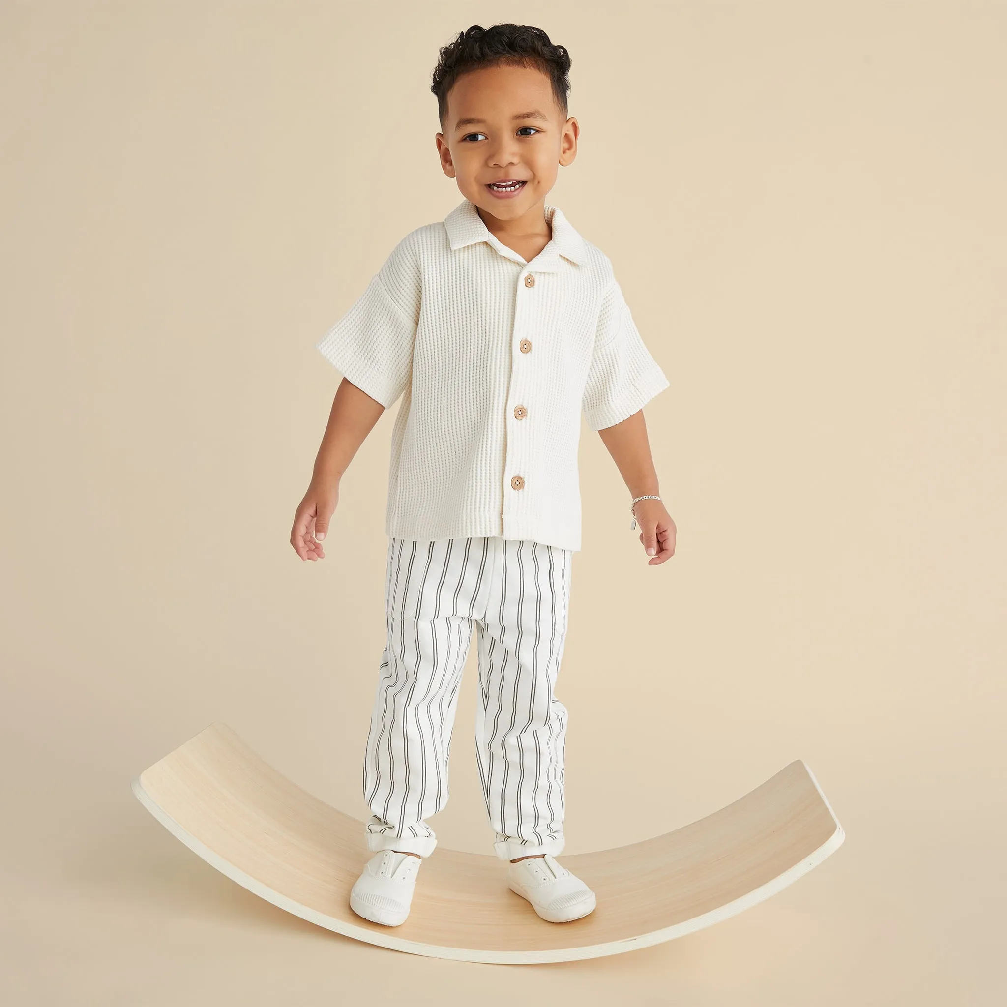 Rise Little Earthling Chemise Gaufrée 2-6ans
