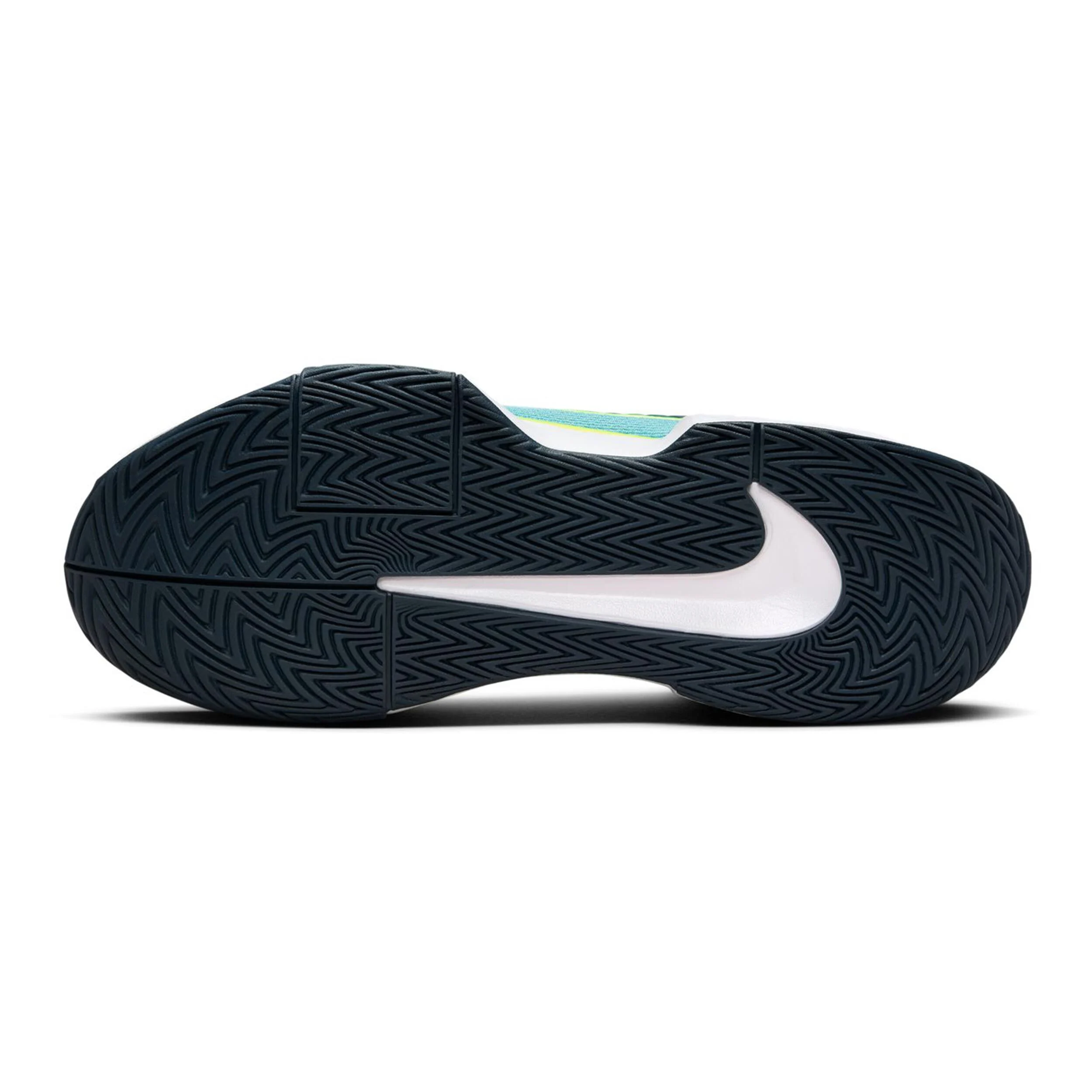 Nike GP Challenge Pro Chaussures Toutes Surfaces Hommes - Blanc , Bleu Foncé