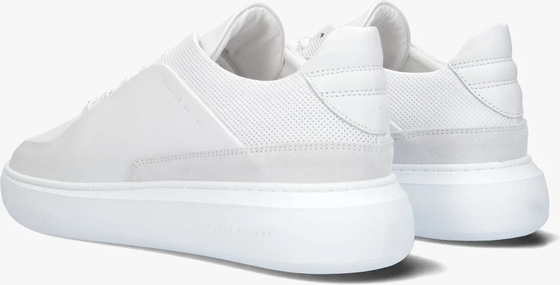 CYCLEUR DE LUXE witte cycleur de luxe lage sneakers echelon