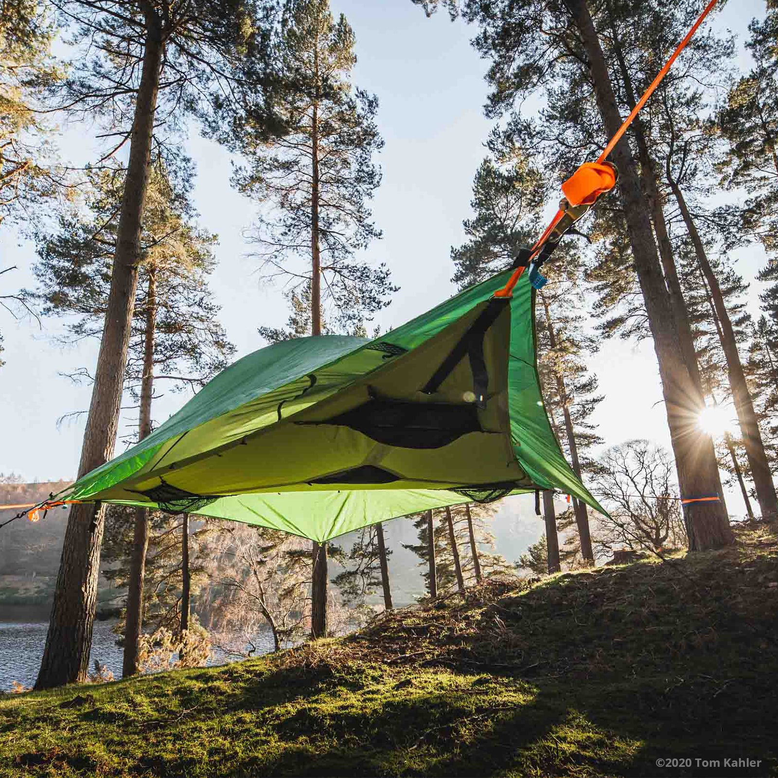 TENTSILE Baumzelt Stingray 3.0 Trekking 2-3 Personen Biwak Flug Zelt Hänge Matte Farbe: Camouflage