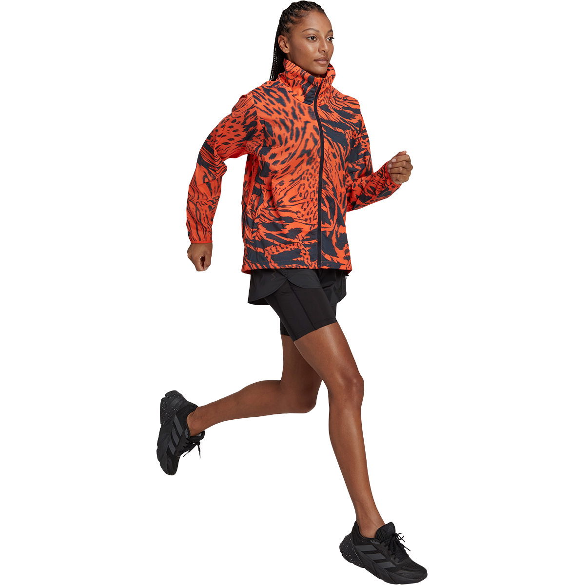adidas Fast AOP Løbejakke Dame