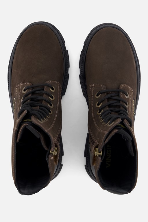 Vingino Jennifer Veterboots bruin leer