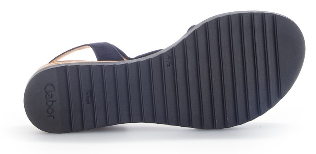 Gabor Sandalette »GENUA«  , Sommerschuh, Sandale, Keilabsatz, mit verstellbarem Fersenriemchen