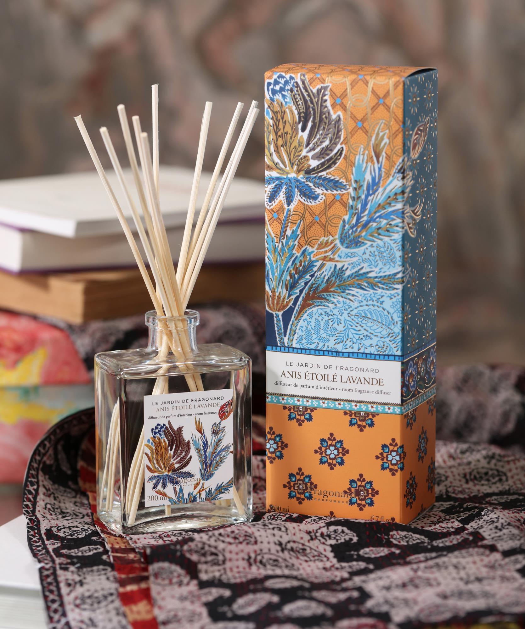 Anis Etoilé Lavande  Diffuseur + 10 bâtonnets - flacon 200 ml