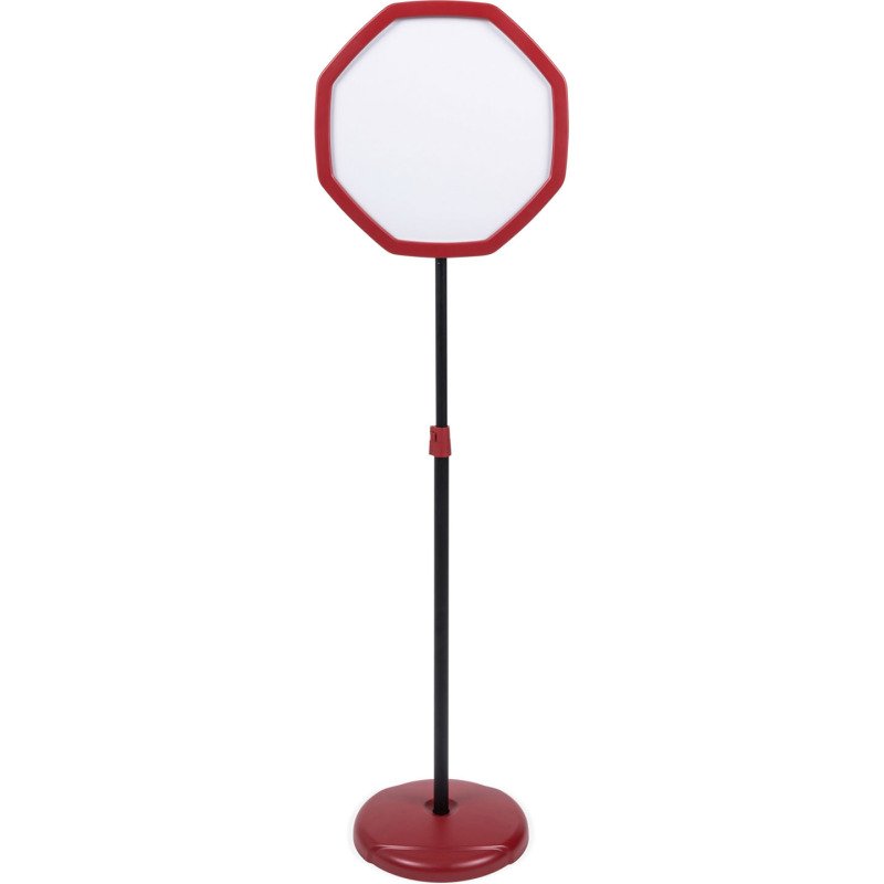 Paperboard - chevalet d'information sur pied fixe octogonale Bi-Office