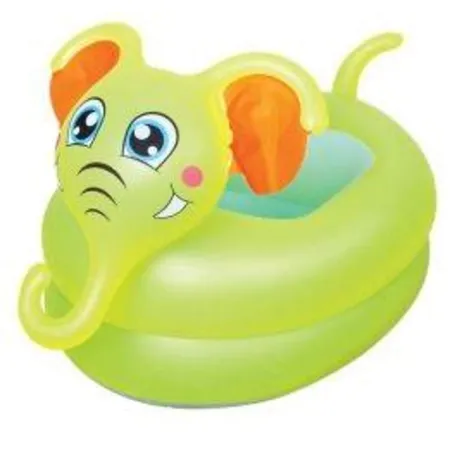 Bestway Baby-Pool mit Tierkopf aufblasbarer Boden, 89 x 61 x 58cm, sortiert