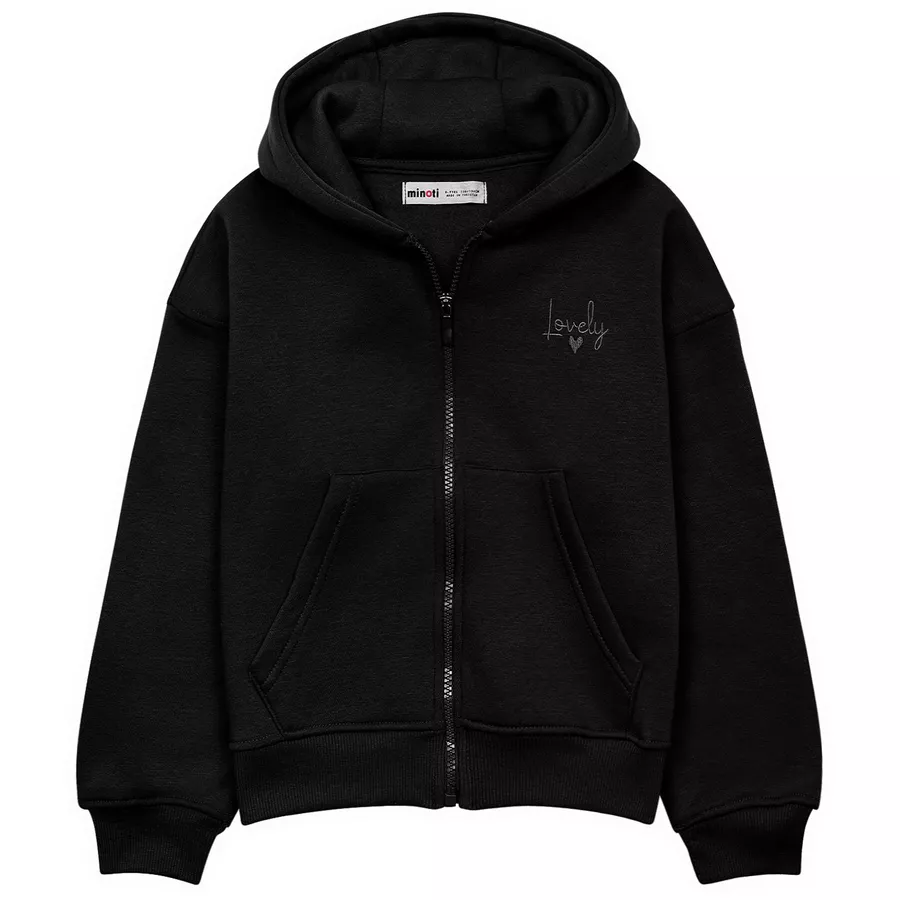 MINOTI Sweatjacke Schwarz