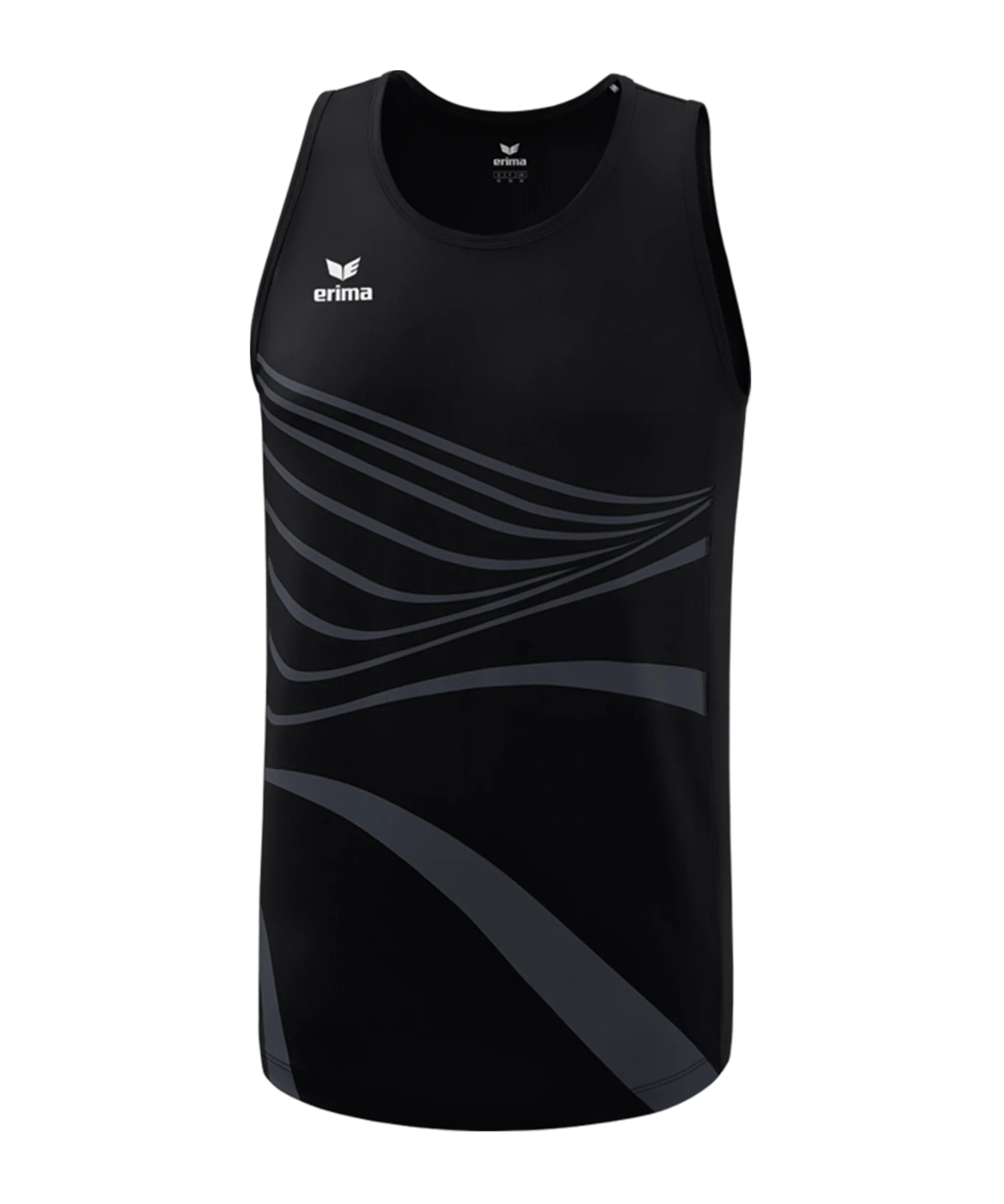 Erima Racing Singlet Schwarz