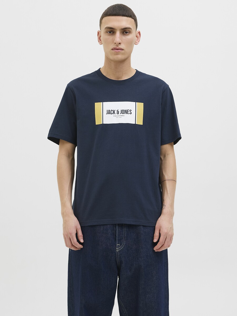JACK & JONES<br>Camiseta de manga curta Hayato