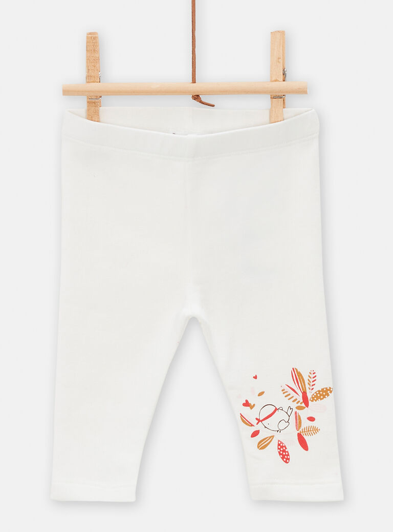 Ensemble robe à manches longues imprimé curs et legging
