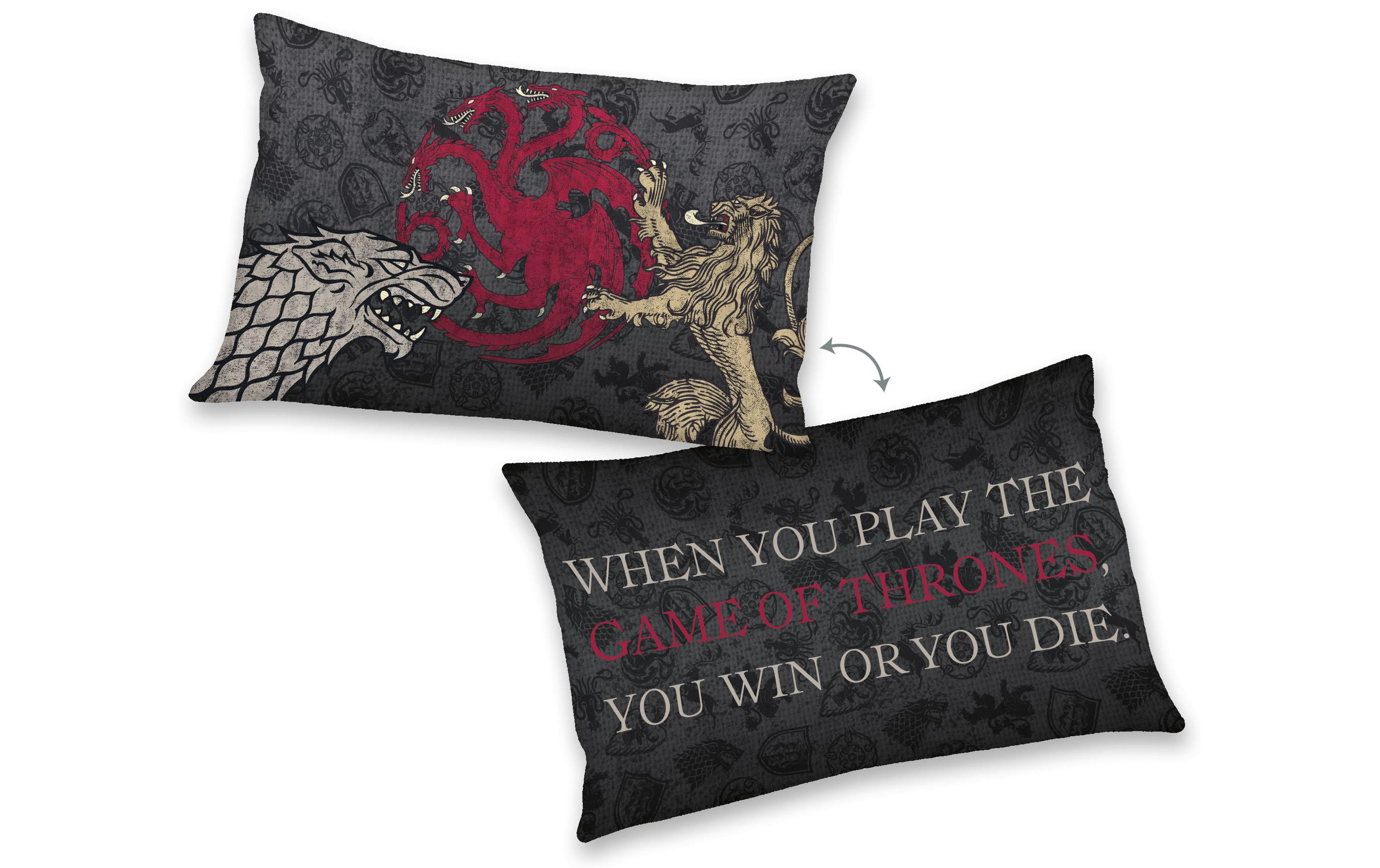Kissen Game of Thrones 30 cm x 50 cmKissen mit Füllung