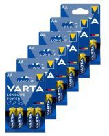 Varta Longlife Power AA / MN1500 / LR06 Alkaline Batterij 24 stuks