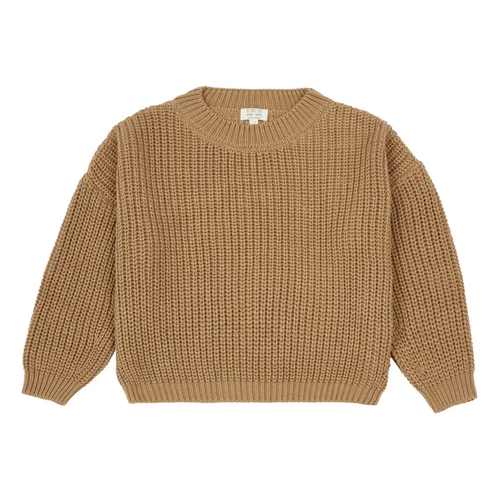 The Simple Folk Pull Tricot Coton Bio | Caramel