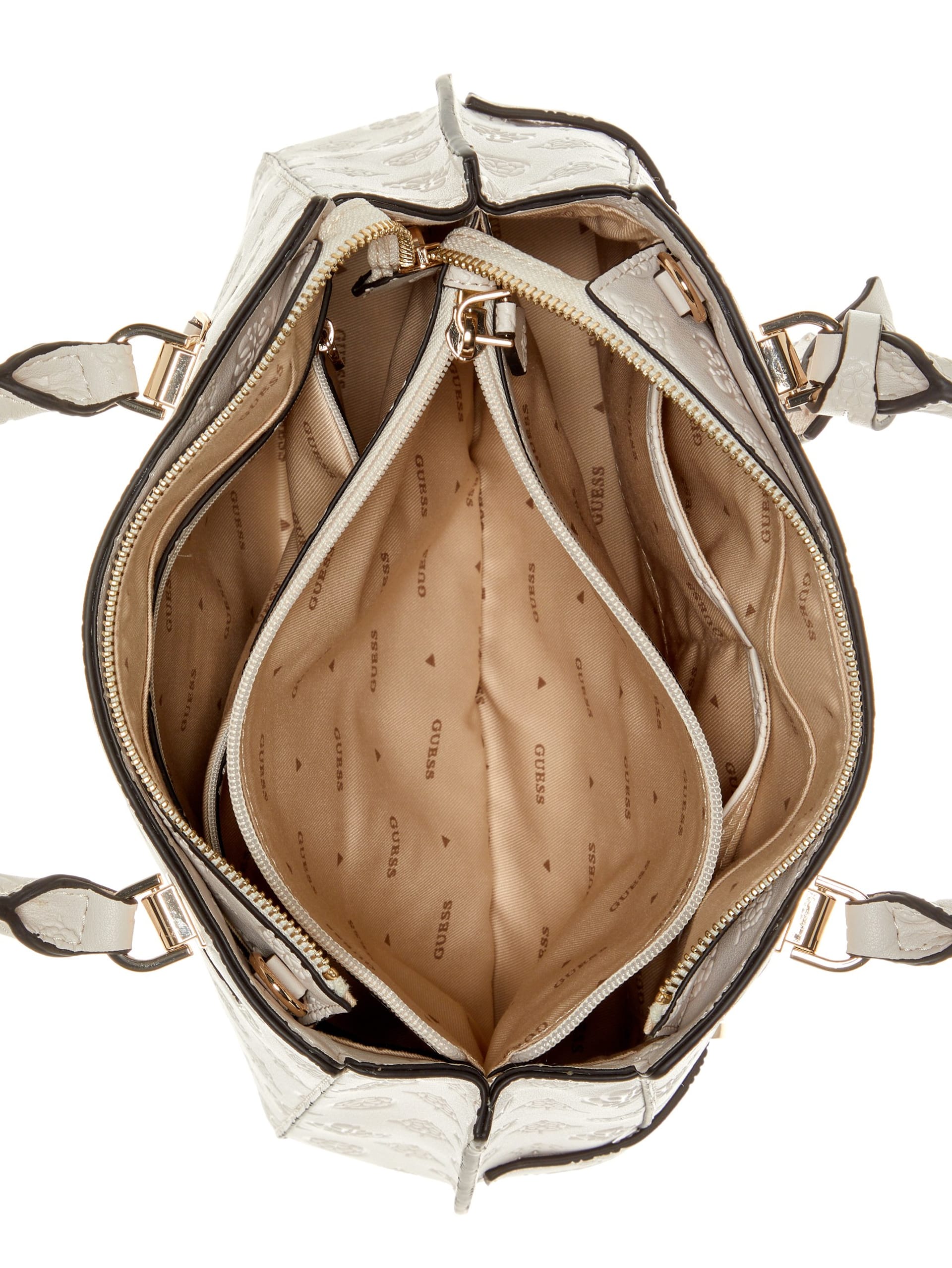 Bolsa de luxo Zarela com detalhes em relevo