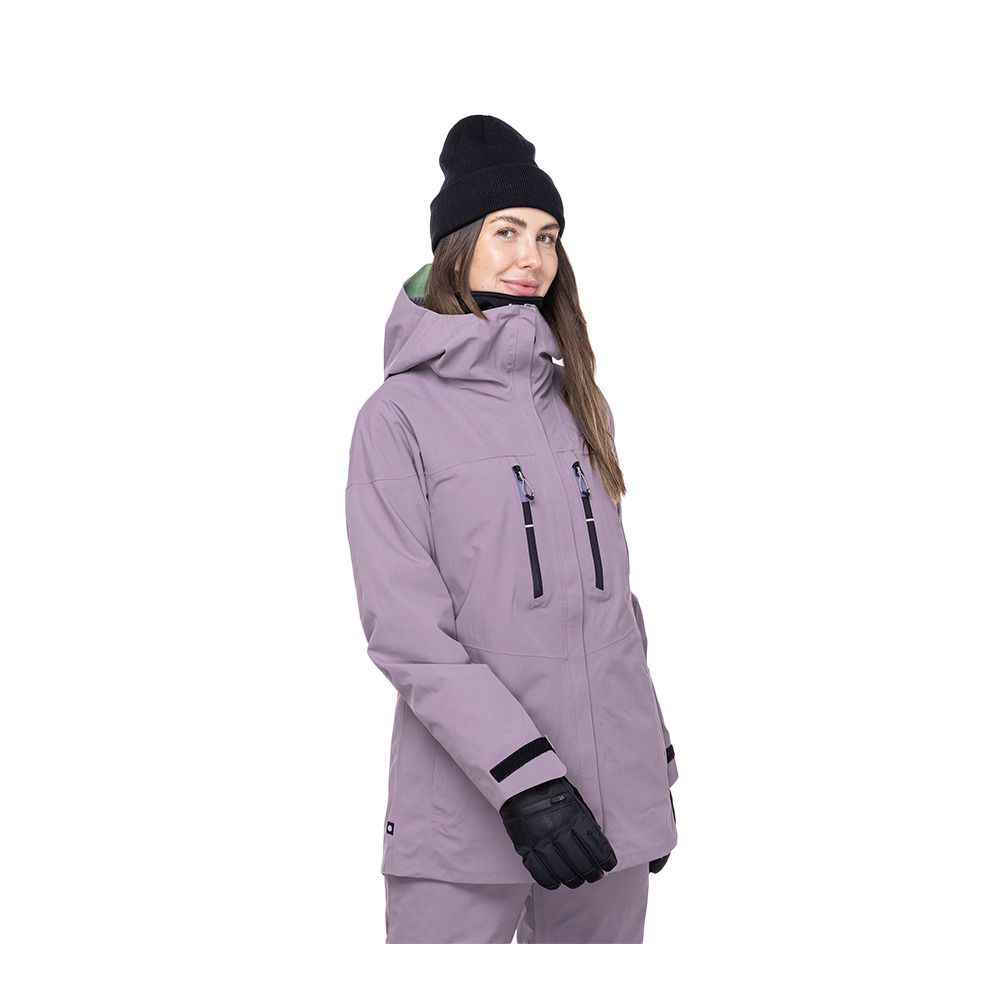 686 SKYLINE SHELL GTX - Veste snow Femme dusty orchid