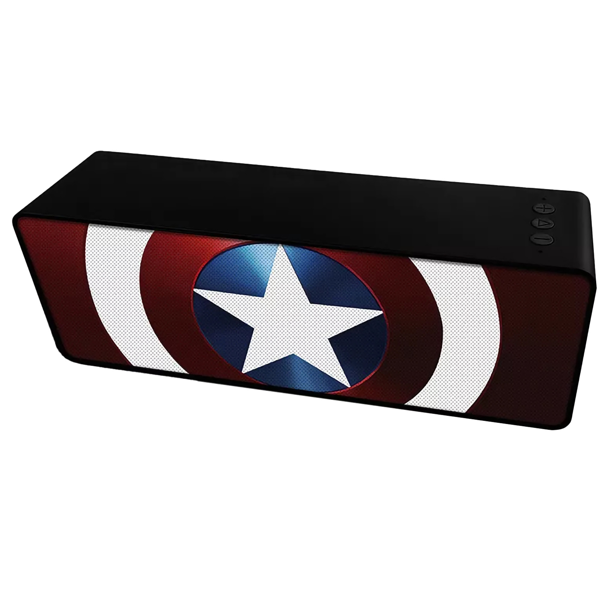 Alto-falante Bluetooth estéreo 2.1 para laptop sem fio 10w Capitão América Marvel