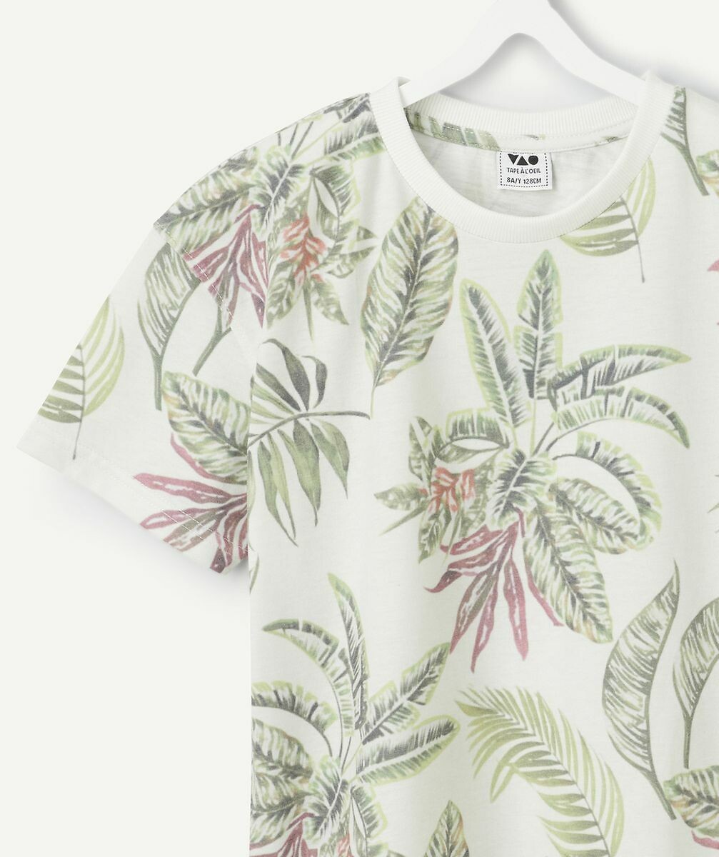 TAPE A L'OEIL<br>Blusa floral de manga curta 2/3-14 anos