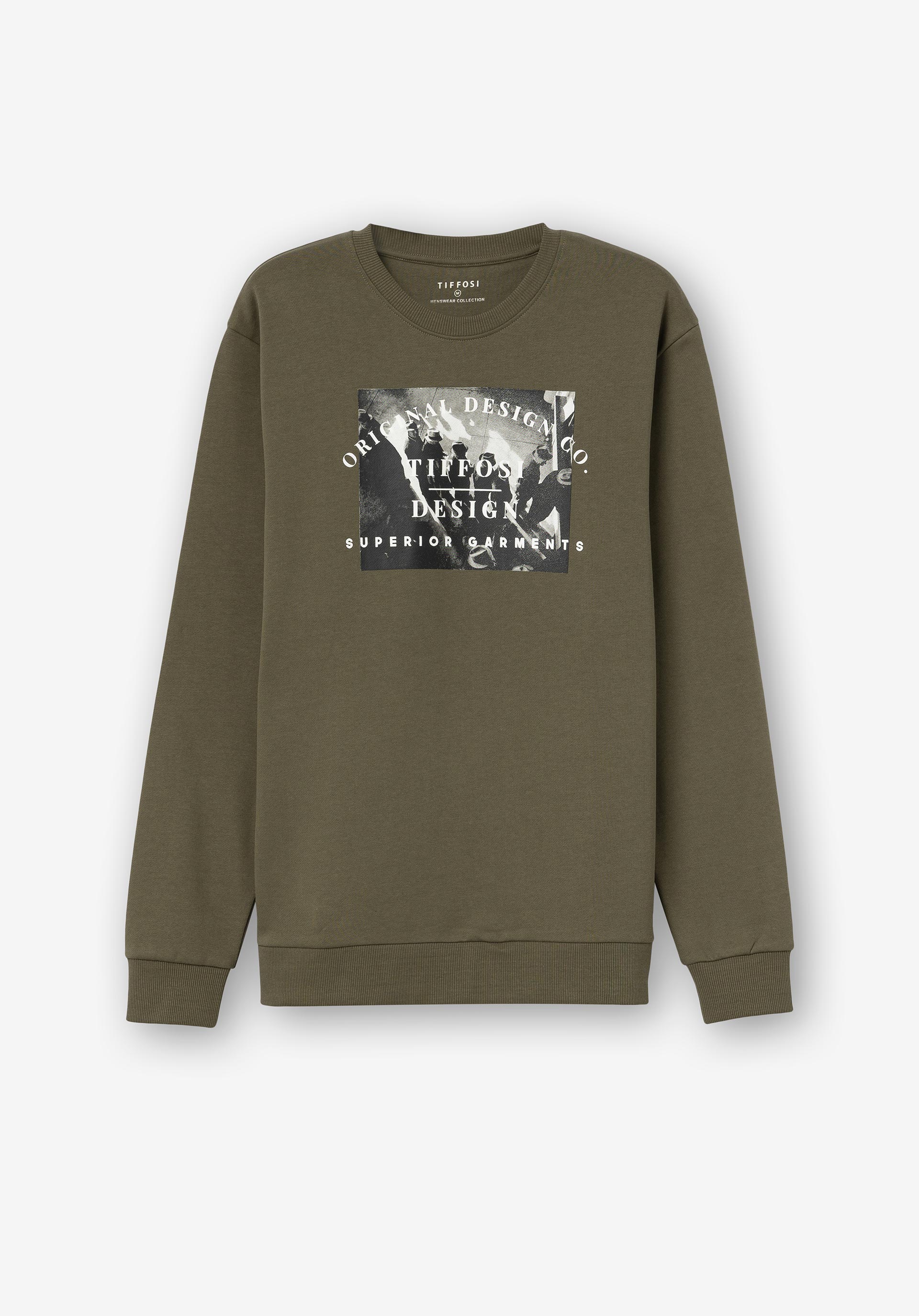 Sweatshirt com Estampado Frontal
