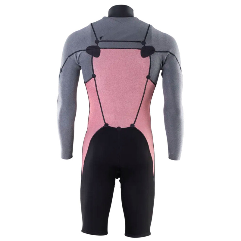 Shorty neoprene ion element 2-2 ls frontzip blue nights