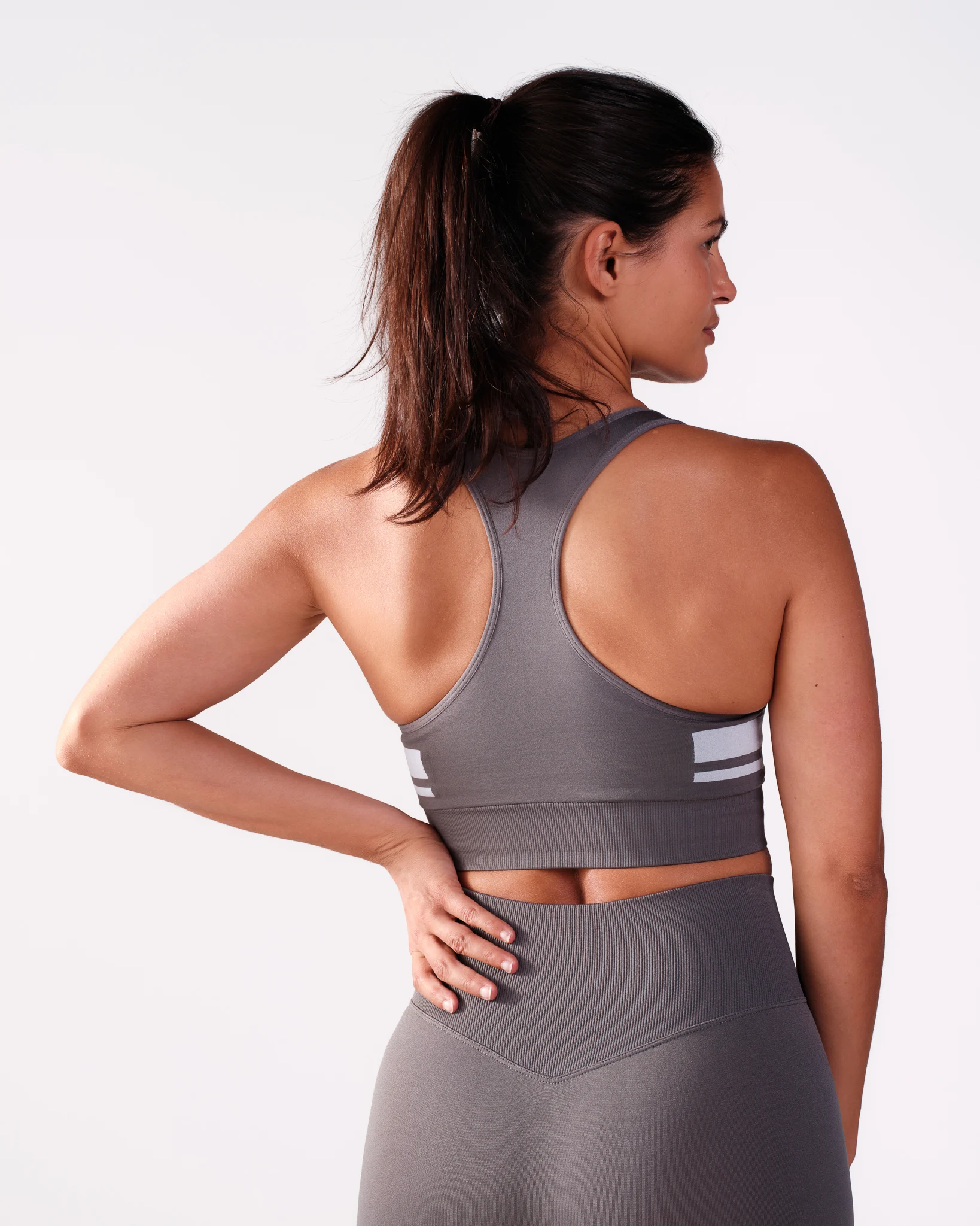 LEVITY Block Bra Grey