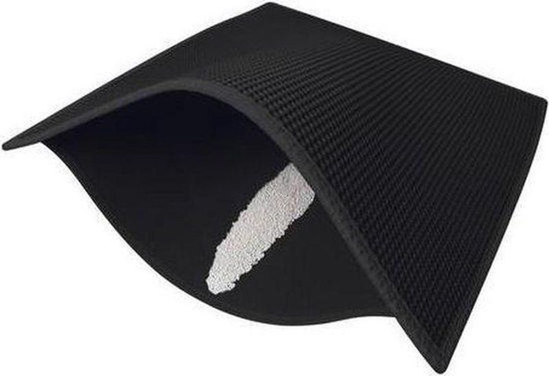 Boon Uitloopmat Ultra Zwart 55 x 40 cm