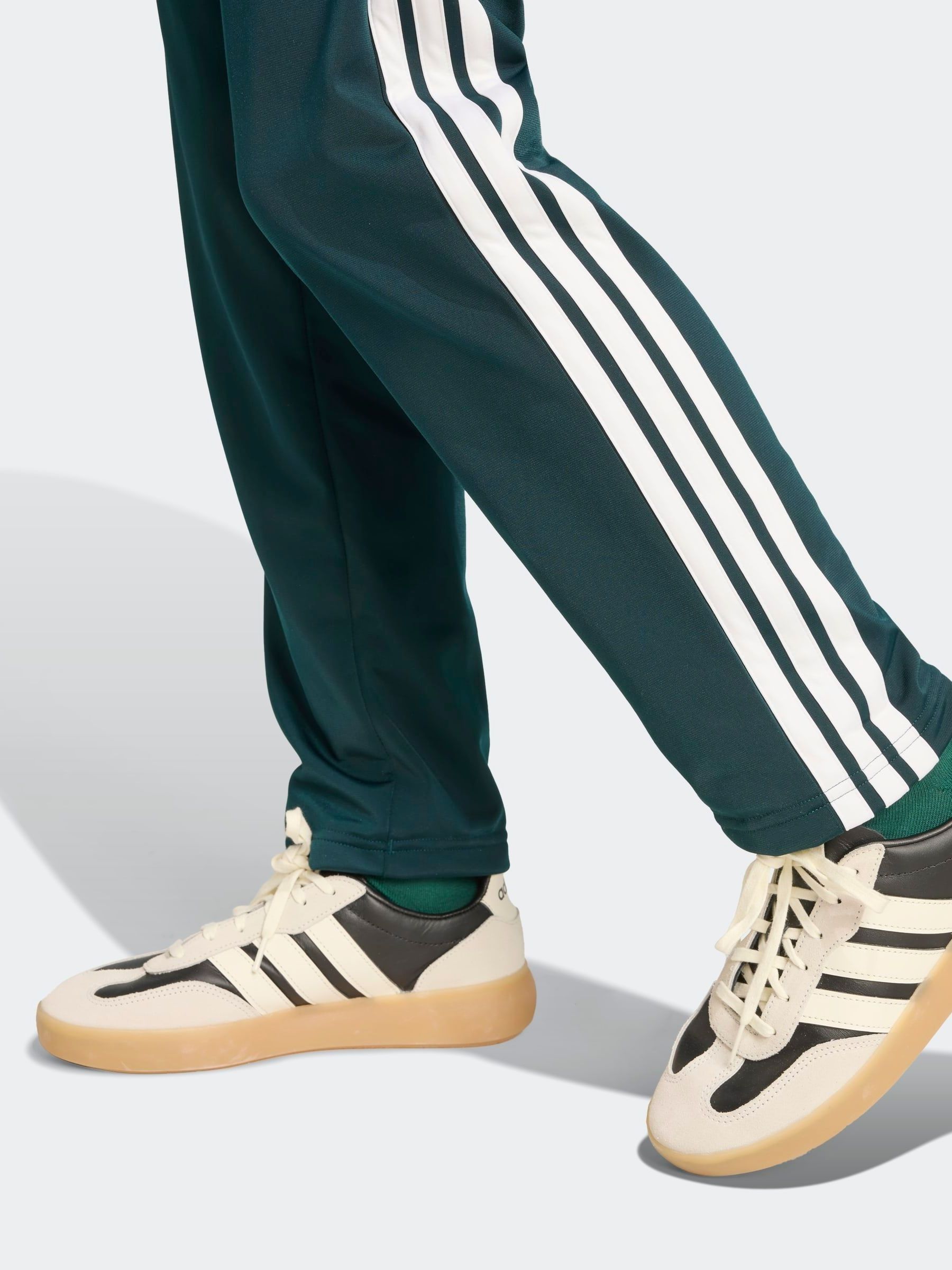 Groen - adidas Essentials trainingspak met 3 strepen