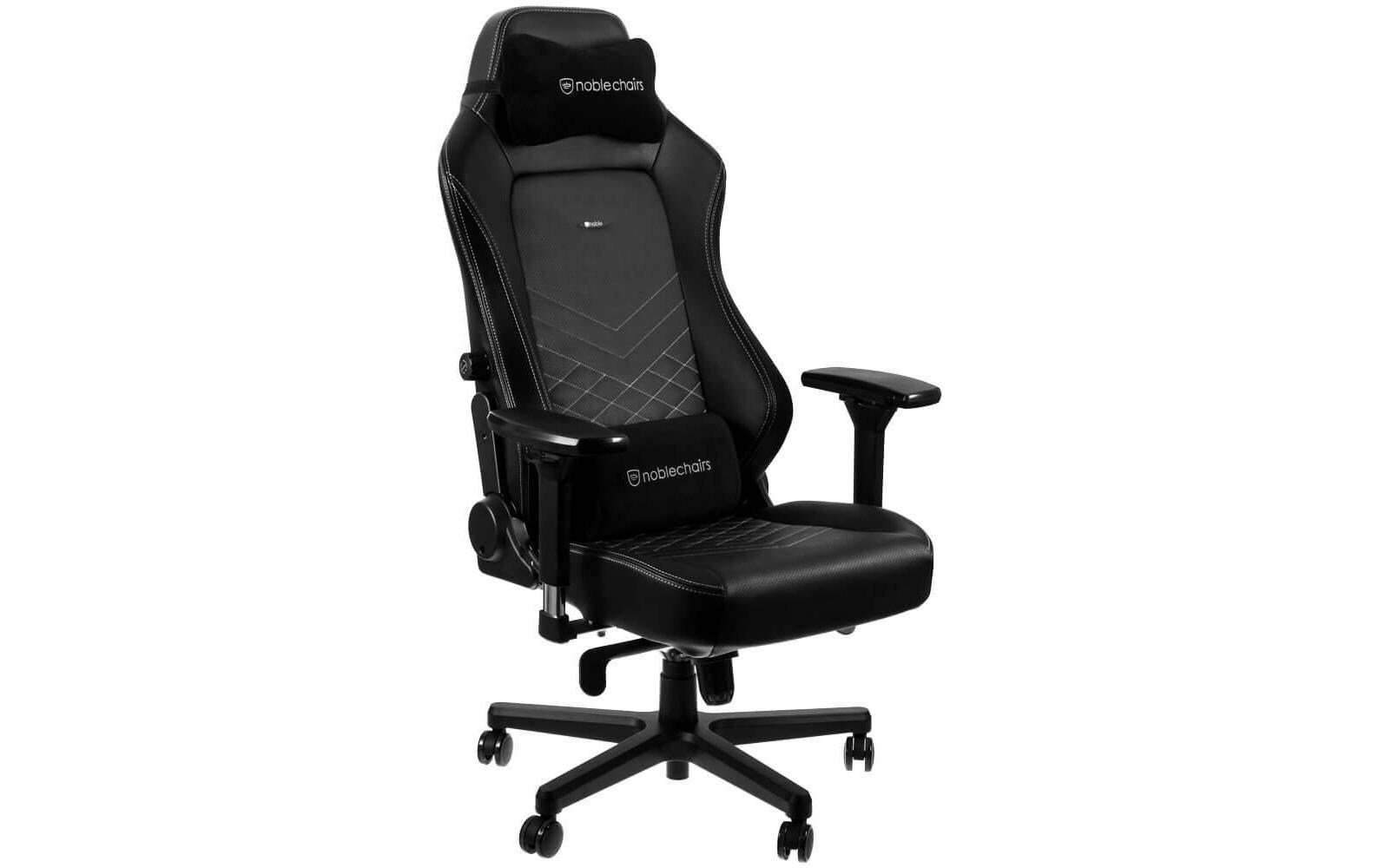 Gaming-Stuhl HERO Schwarz/Weiss<br>Ergonomischer Gaming-Stuhl