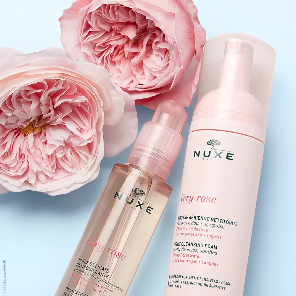 Nuxe Very Rose Delicate Cleansing Oil - 150 ml.