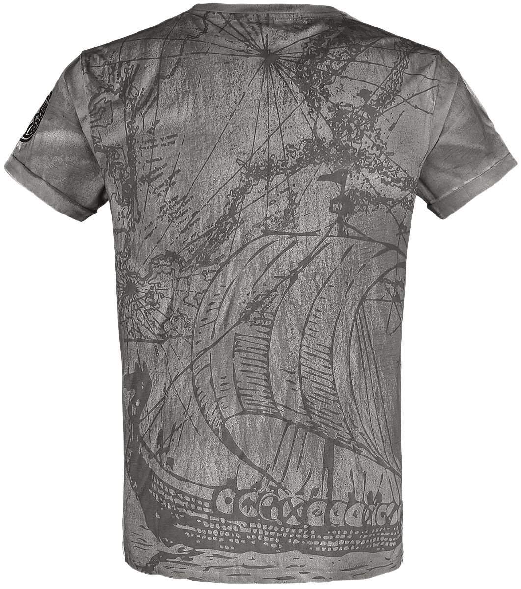 T-Shirt Avec Imprimé Frontal Détaillé | Black Premium by EMP T-Shirt Manches courtes