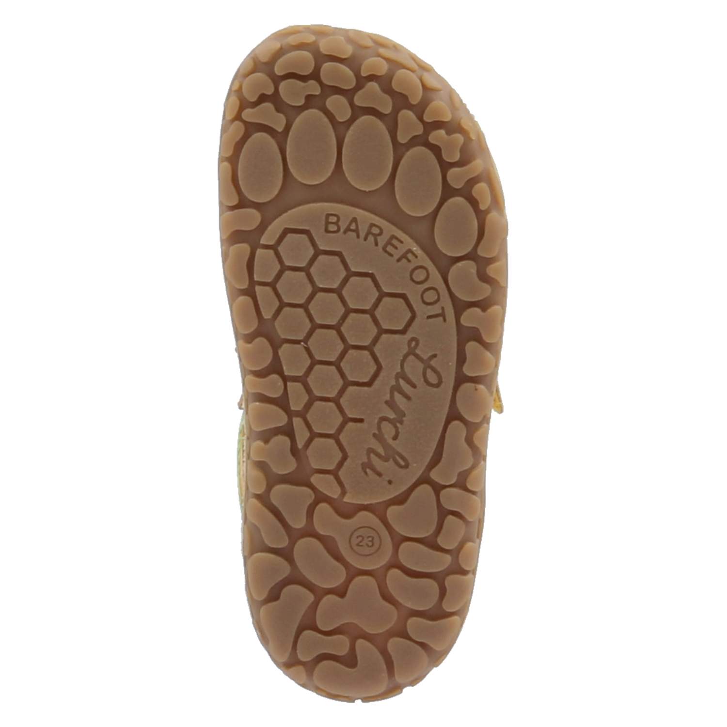 Lurchi Klettschuhe NEVIO BAREFOOT - giallo