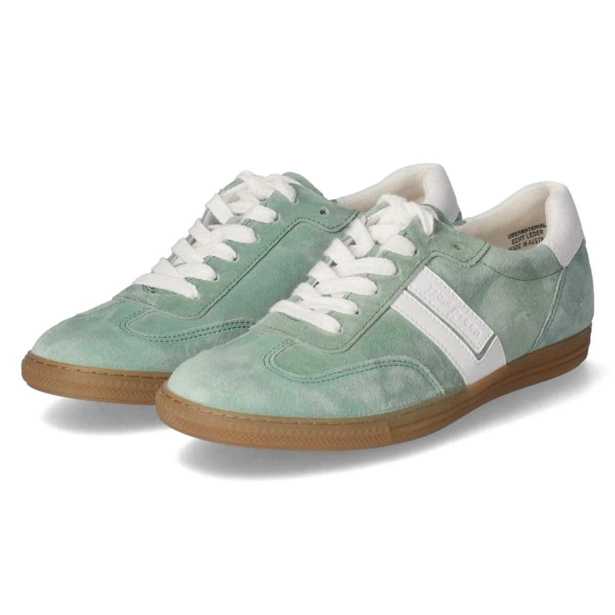 Paul GreenLow Sneaker - wasabi/white