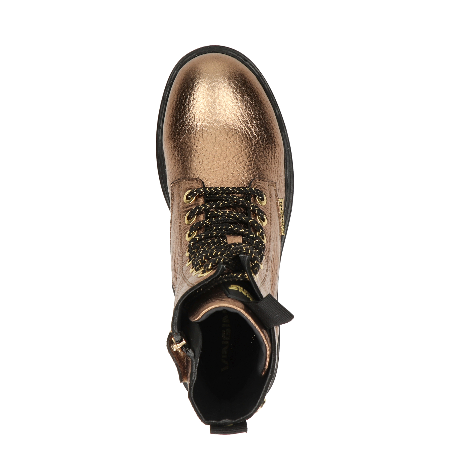 Julia meisjes veterboot Vingino Goud