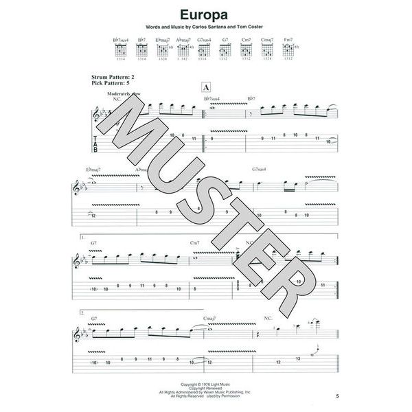 Hal Leonard The Very Best Of Santana