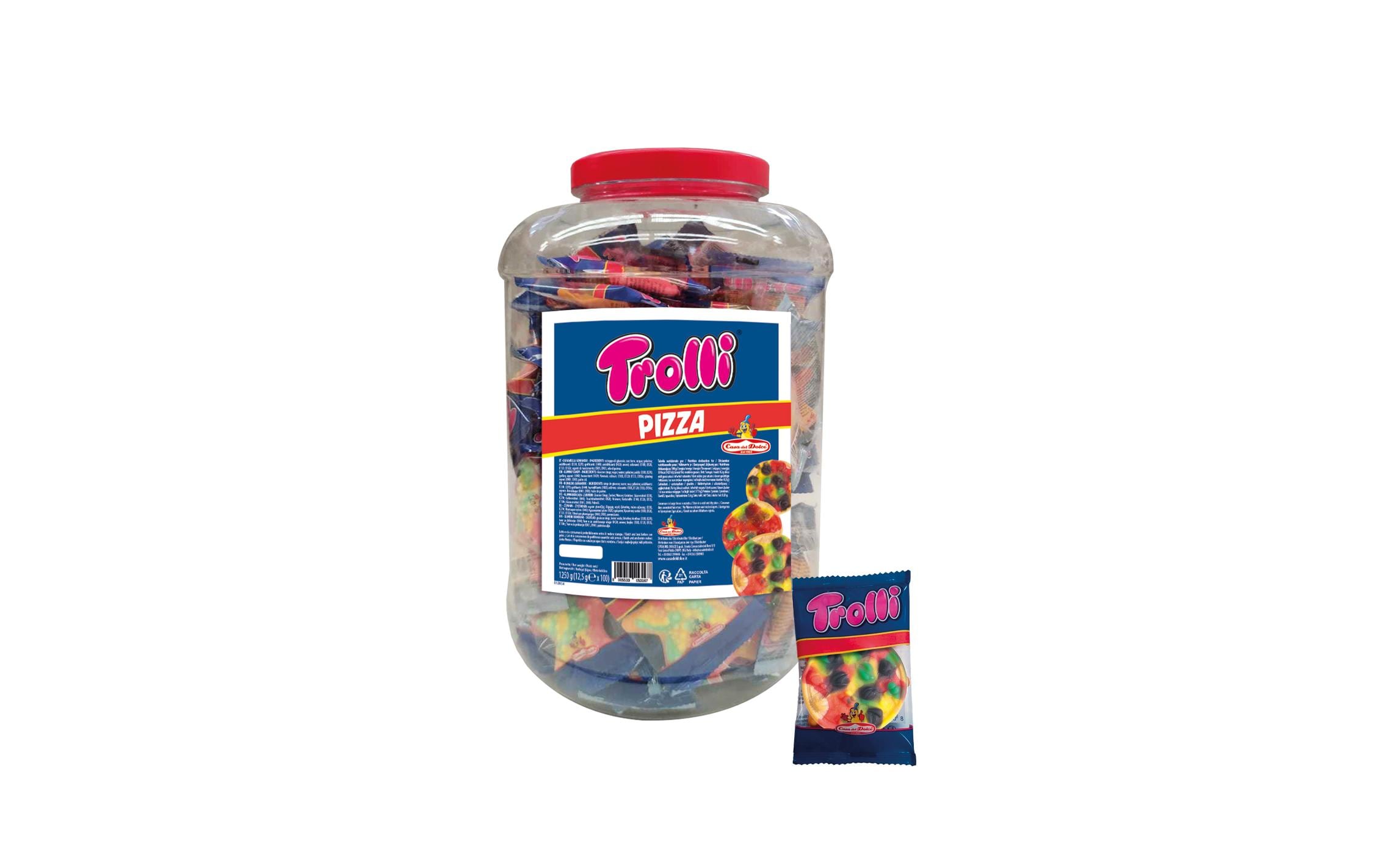 Gummibonbons Pizza Dose 100 x 12.5 gGummibonbons