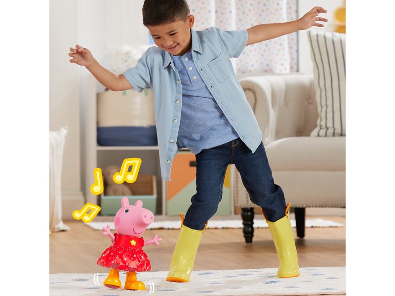 Hasbro Spielfigurenset Peppas Matschepfützen-Party -FR- Interaktive Puppe mit Soundeffekten