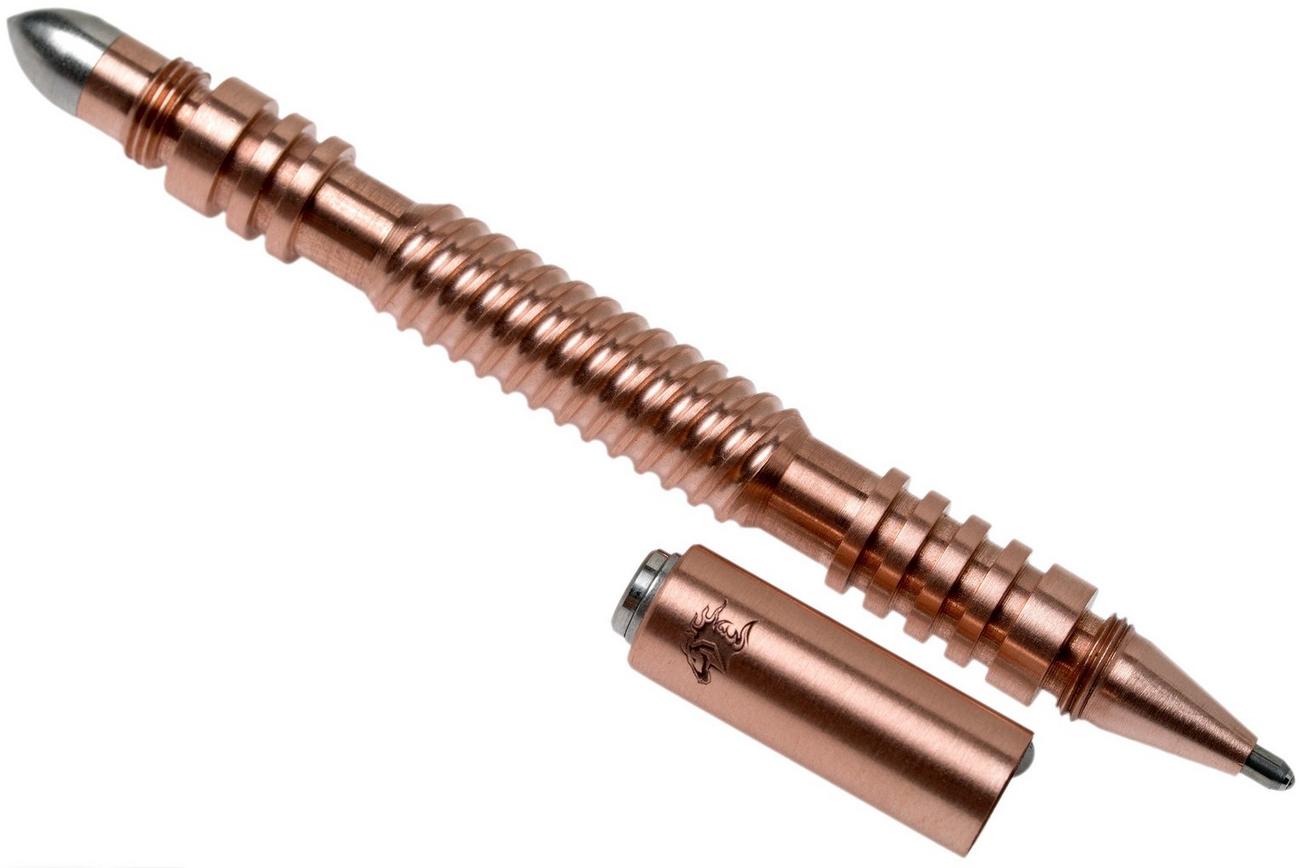Rick Hinderer Spiral Investigator Pen Copper, tactische pen