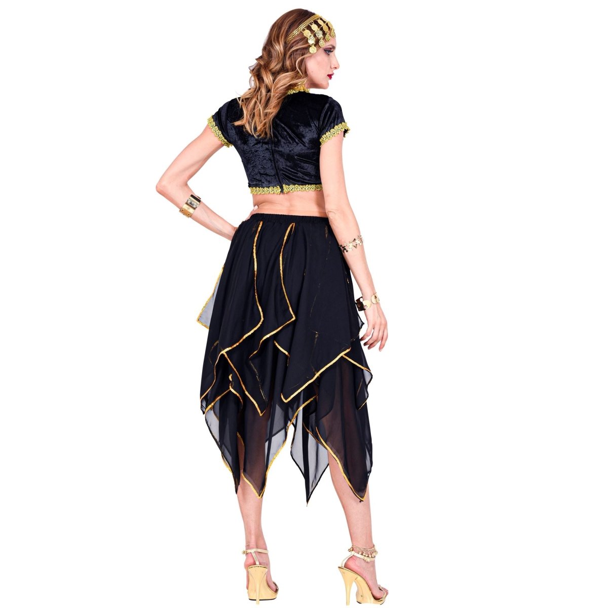 Zwart Gouden Rok