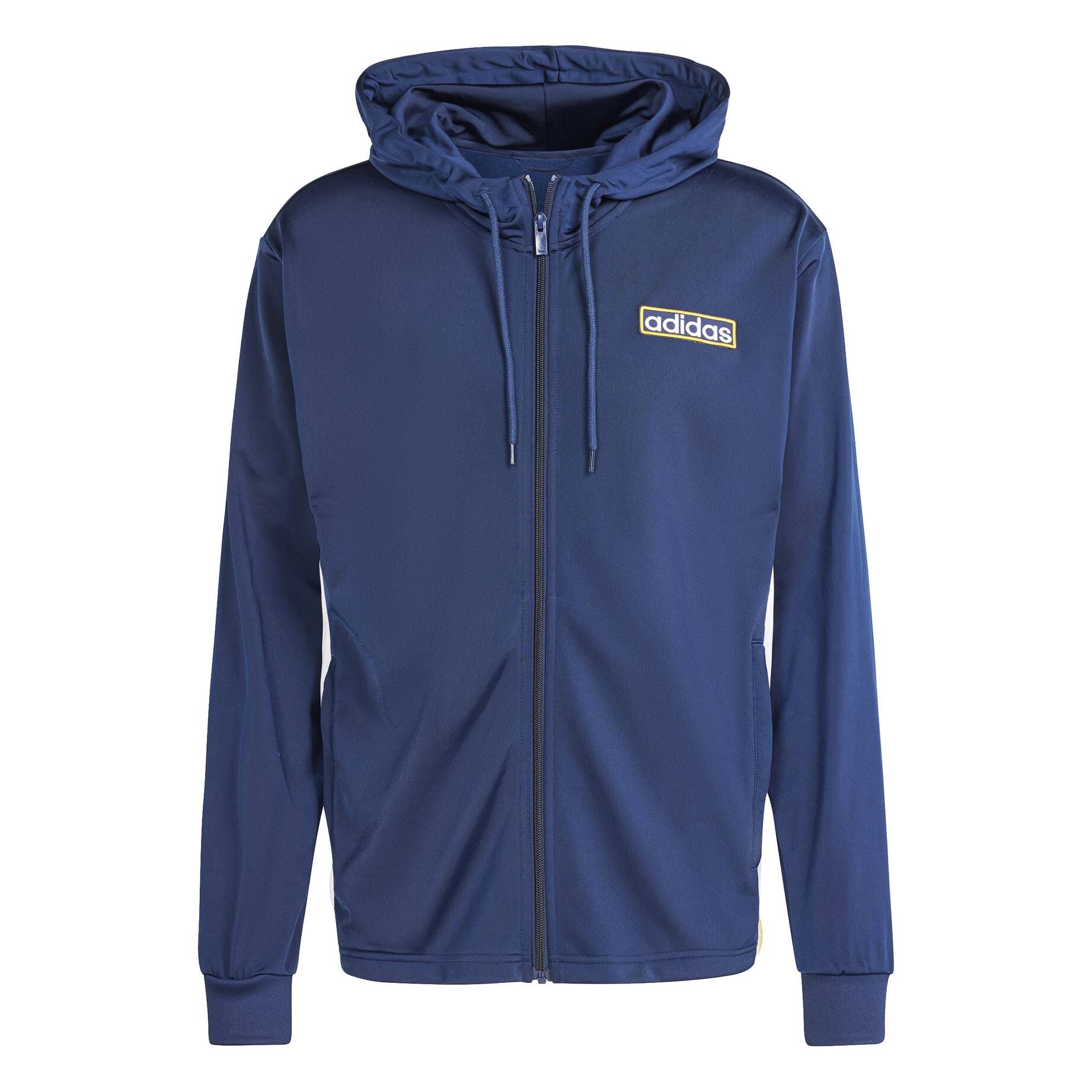 adidas Originals| Herren Sweatjacke mit Kapuze ADIBREAK FULL ZPP HOODED TRACK TOP