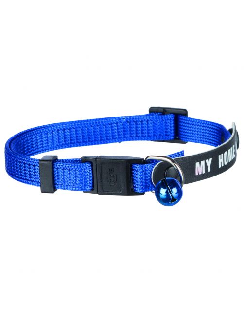 Trixie Halsband Met Adreslabel - Kattenhalsband - 21 cm Multi-Color