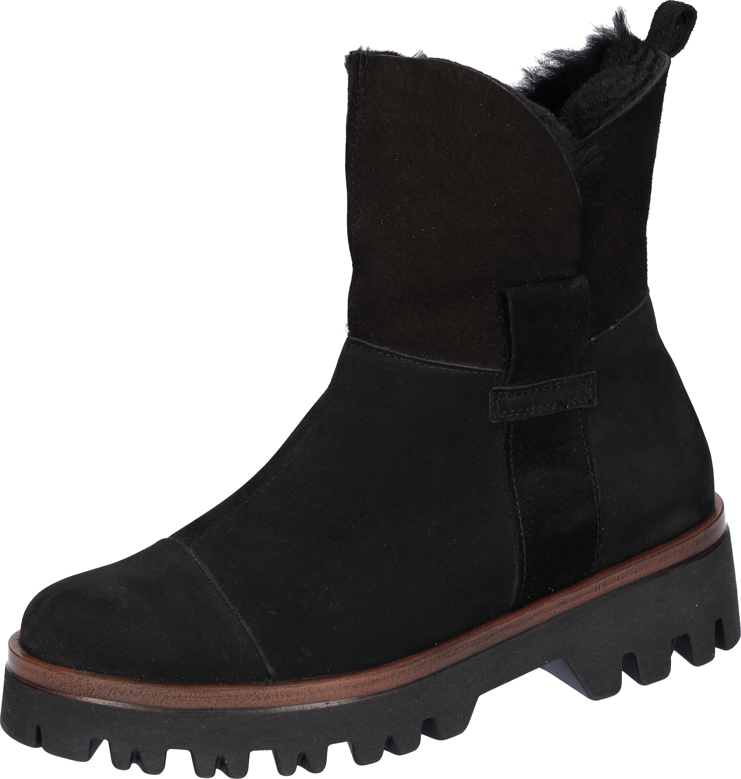 Waldläufer Winterboots »H-LONDON«  , Komfortboots, Profilsohle, mit kuscheligem Kragen, Bequemweite G