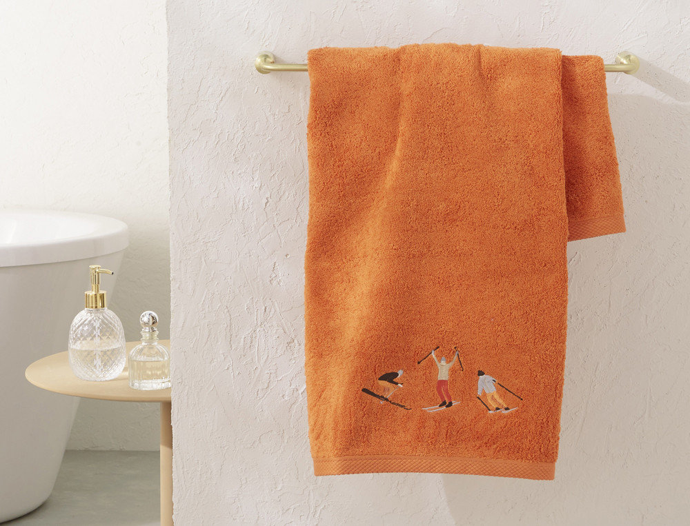 Drap de bain-Piste noire